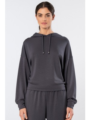 Wtshirt Türen Kadin Kapüsonlu Sweatshirt