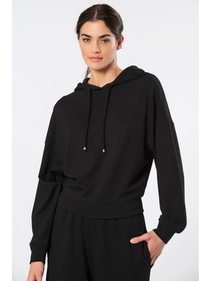 Wtshirt Türen Kadin Kapüsonlu Sweatshirt