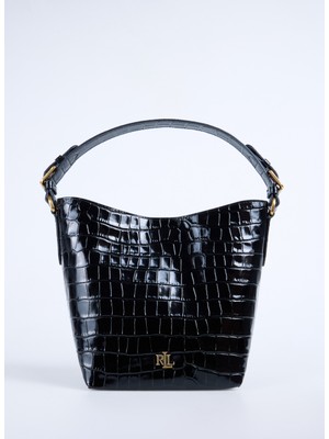 Lauren Ralph Lauren Siyah Kadın El Çantası 431980189001