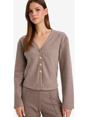 DeFacto Relax Fit Düğmeli Hırka G6244AX26SP