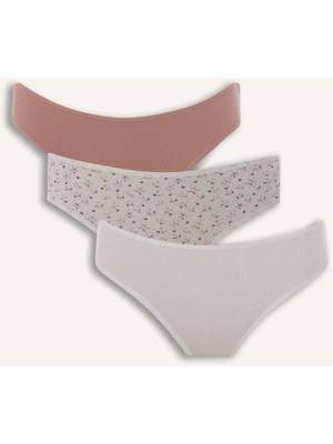 DeFacto Ribana 3’lü Slip Külot H0190AX26SP