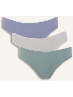 DeFacto Ribana 3’lü Slip Külot H0188AX26SP