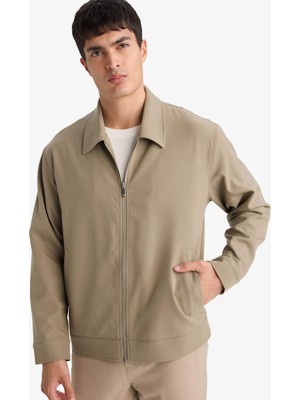 DeFacto Astarlı Fermuarlı Mont F7766AX26SP