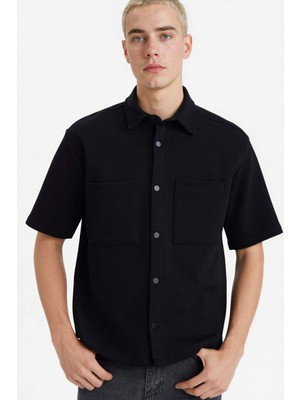 DeFacto %100 Pamuk Boxy Fit Gömlek F8616AX26SP