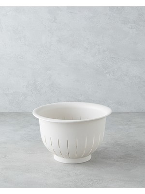 English Home Estela Plastik Süzgeç 27,5X25 cm Krem