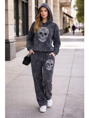 Tez Taş Desenli Eşofman Takımı