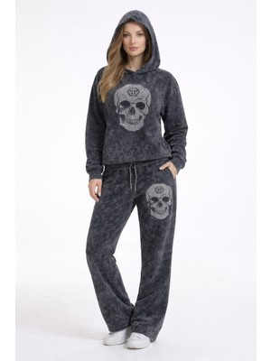 Tez Taş Desenli Eşofman Takımı