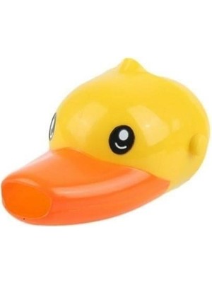 Çarşı Point Buffer® Çocuklar Için Eğitici ve Güvenli Musluk Uzatıcı Genişletici Başlık Aparatı Ördek Figürlü
