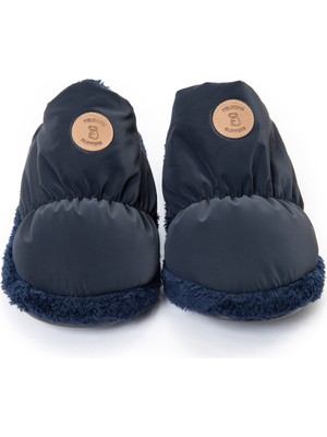 Peluche Lacivert Erkek Ev Terliği 25E-A2 - 3