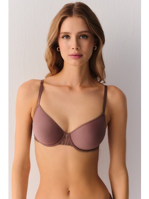 Suwen Stripe Basics Spacer Desteksiz Balenli Sütyen