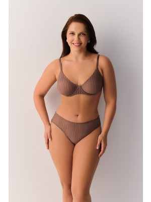 Suwen Stripe Basics Desteksiz Balenli Sütyen