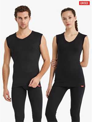 Blackspade Unisex Termal T-shirt 2. Seviye Siyah 9243 Erkek Takım İçin Konforlu Tasarım