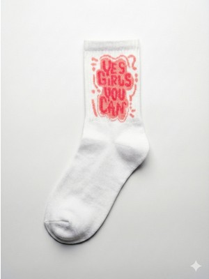 Triya Wear Studio - Desenli Soket Çorap