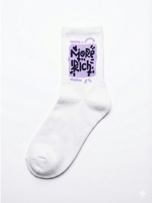 Triya Wear Studio - Desenli Soket Çorap