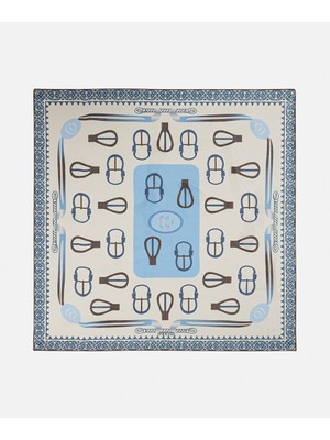 İpekyol Desenli ipek eşarp IS1260082004028