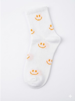 Triya Wear Studio - Desenli Soket Çorap