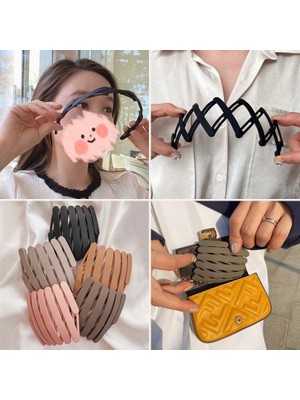 Pazarcan Portatif Katlanabilir Saç Tacı Saç Tokası