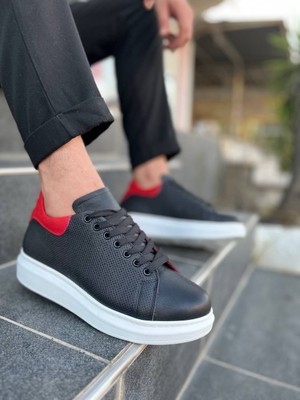 LTG Nova Kb-Dx3 Kuback Siyah Deri Günlük Erkek Ayakkabı