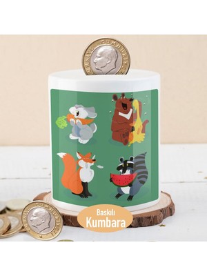 Asilmeydan Neşeli Obur Hayvanlar Para Birikim Kumbarası-23-2147666997