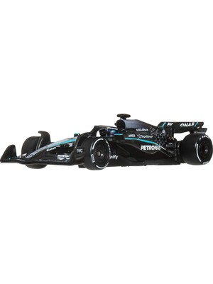 Hot Wheels® F1 - Mercedes (Russell) - 1:64 ölçekli premium metal Formula 1® oyuncak yarış arabası, koleksiyona uygun JKD80