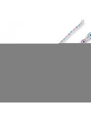 Pileli Store Pilelistore ​925 Ayar Gümüş Nazar Boncuklu Bileklik