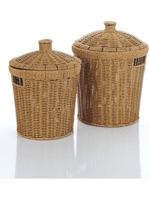 Mien Rattan 2 Li Çok Amaçlı Sepet