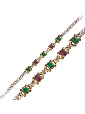 Pileli Store Pilelistore 925 Ayar Gümüş Otantik Fantazi Bileklik