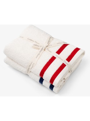 Goldstar Home Velora 2'li Yüz Havlusu Seti Krem | 50X90