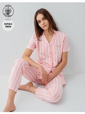 Pierre Cardin Gömlek Pijama TAKIM-M91.53