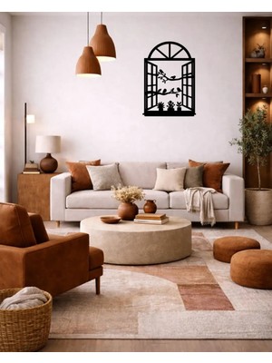 Zmt Design Lazer Kesim Kuş Duvar Tablosu