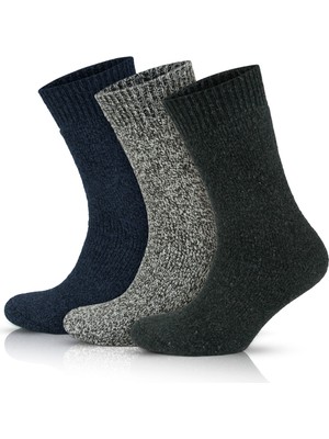 Gowith Yünlü Tam Havlulu Termal Erkek Çorabı 6038-6042