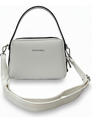 Sanmorris Kadın Ayarlanabilir Çapraz Askılı El ve Omuz Çantası