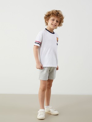 Lc Waikiki Yeni Sezon Beli Lastikli Basic Erkek Çocuk Şort