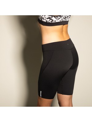 Decathlon Kadın Şort Kesim Jammer Bikini Altı - Siyah - Mila