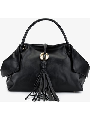 Valmenti Kadın Hakiki Deri Siyah Kol Çantası 301 3033 Bn Cnt SK25-26 Sıyah Dr