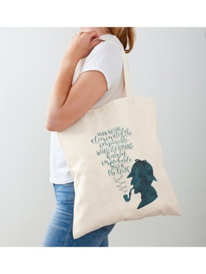 Giftora Sherlock Holmes Pipo Ham Bez Çanta