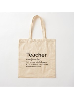 Giftora Teacher Baskılı Öğretmelere Ham Bez