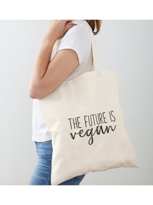 Giftora Future Vegan Tasarımlı Ham Bez Omuz