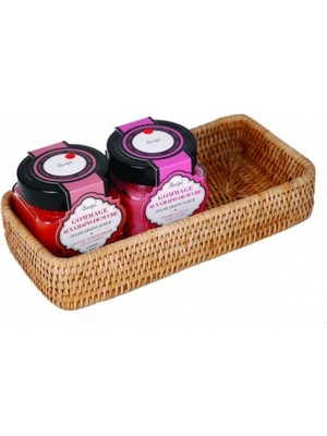 Baolgi Hasır Banyo Tepsisi Naturel 25x12x5 cm