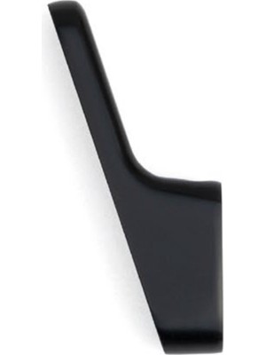 System 2415 Duvara Monte Çizgili Askı Siyah Renk 9 cm