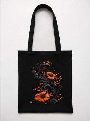 Giftora Siyah Bez Çanta