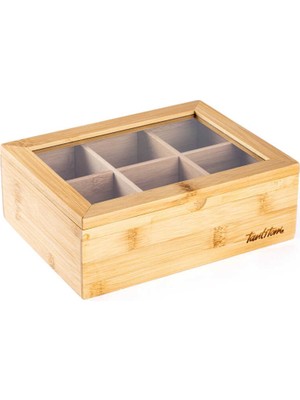 Tantitoni Bambu Poşet Çay Kutusu 21X16 cm