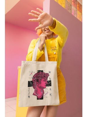 Giftora Tasarım Baskılı Bez Çanta