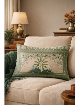 Arancione Co Çift Tarafı Baskılı Dikdörtgen Kırlent Kılıfı 6AOD4