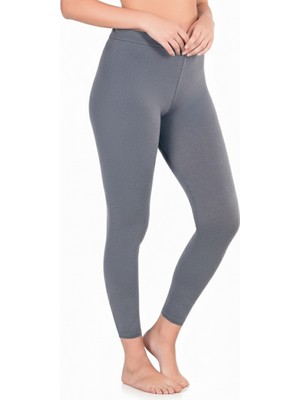 ByDon Pamuklu Penye Tayt Füme Günlük Esnek Yapılı Kumaş