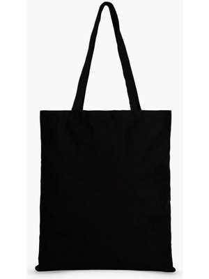 Giftora Siyah Bez Çanta