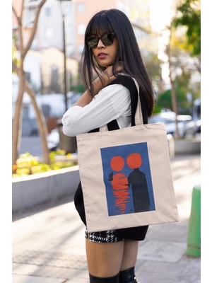 Giftora Tasarım Baskılı Bez Çanta