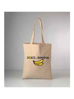 Giftora Komik Mizah-4 Baskılı Ham Bez Çanta 35X40 cm