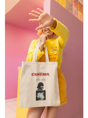 Giftora Cinema Baskılı Bez Çanta