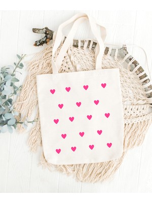 Giftora Kalpli Çevre Dostu Geri Dönüştürülebilir Bez Çanta 38X42CM